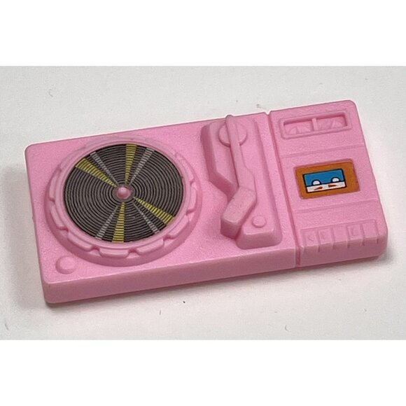 VTG MATTEL Barbie Party Trends Fashions REPLACEMENT TURNTABLE CASSETTE PLAYER - Picture 1 of 2